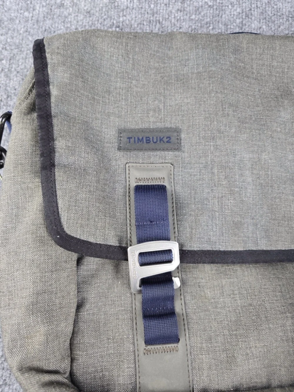 Timbuk2 Command Laptop Messenger Bag - Midway Gray/Blue - TSA Friendly